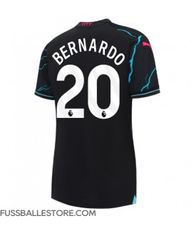 Günstige Manchester City Bernardo Silva #20 3rd trikot Damen 2023-24 Kurzarm